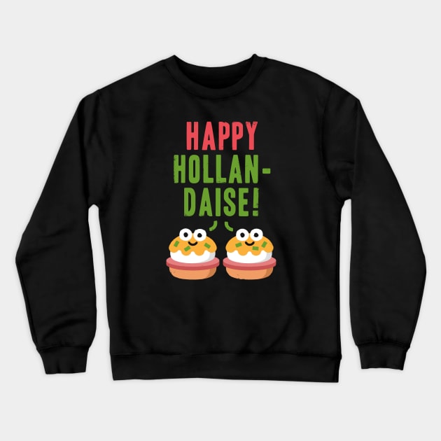 Eggs Benediction Crewneck Sweatshirt by David Olenick